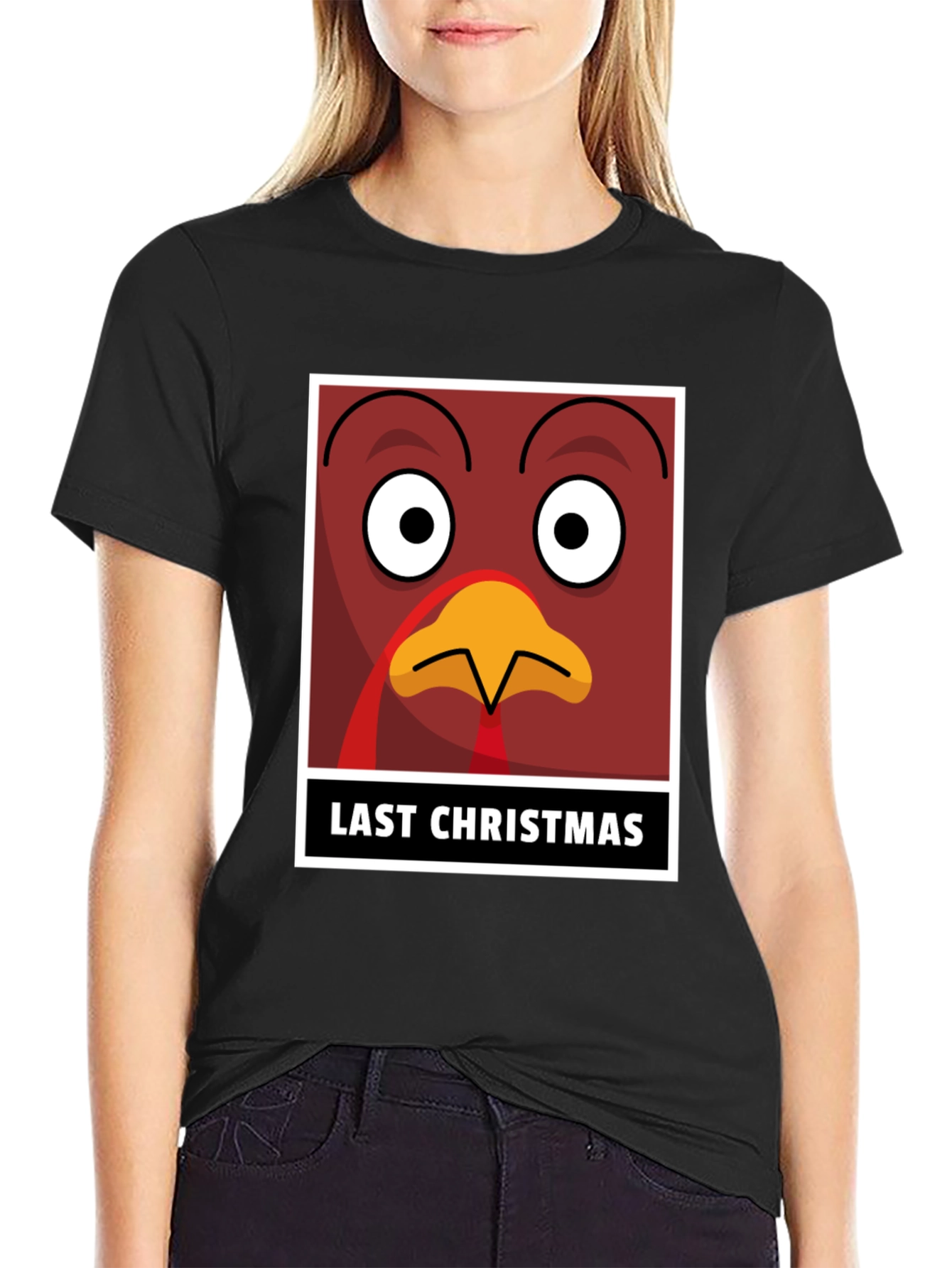 Funny Turkey Last Christmas T-Shirt