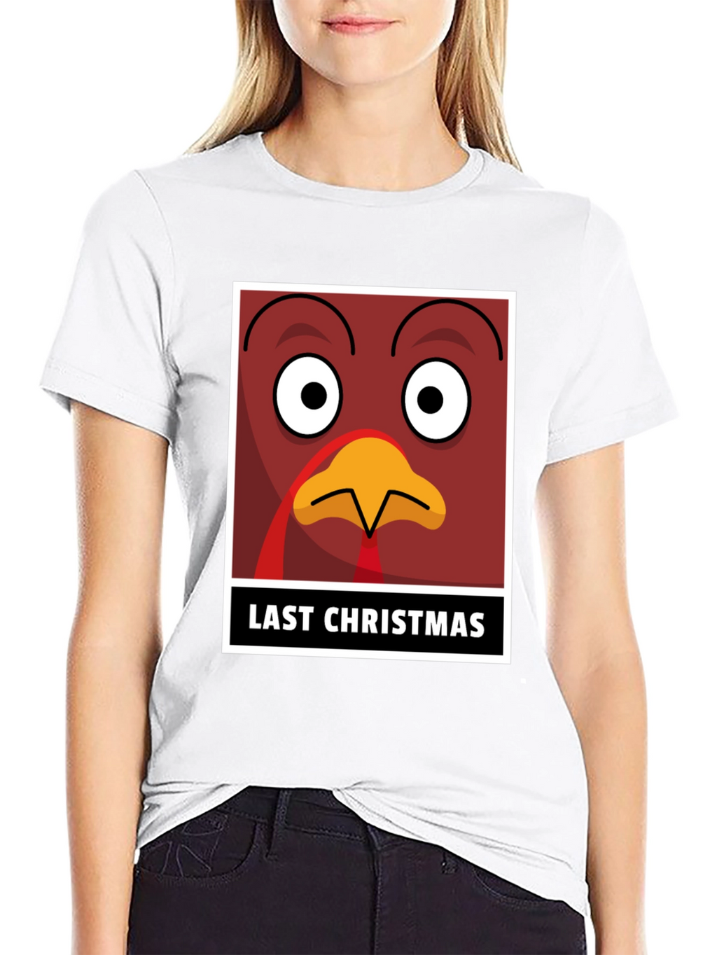 Funny Turkey Last Christmas T-Shirt