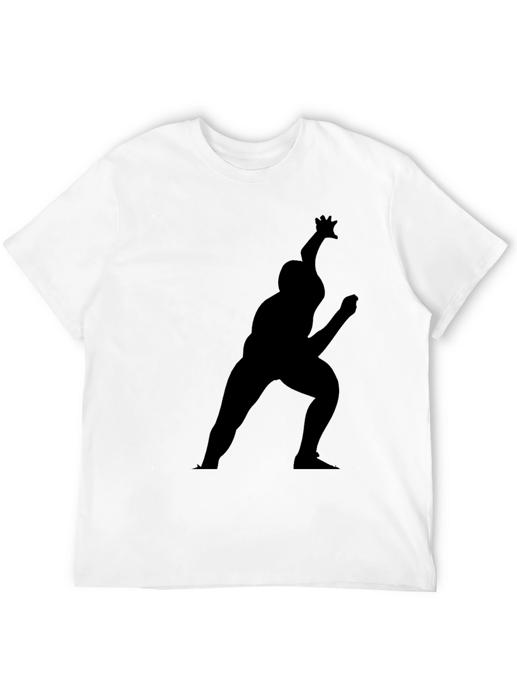 Silhouette Graphic Print Tee - Modern Style