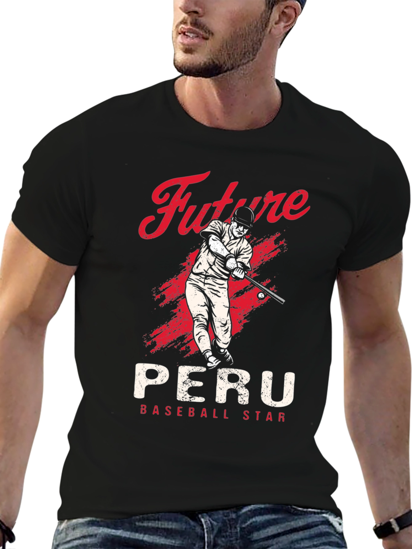 Future Peru Baseball Star T-Shirt