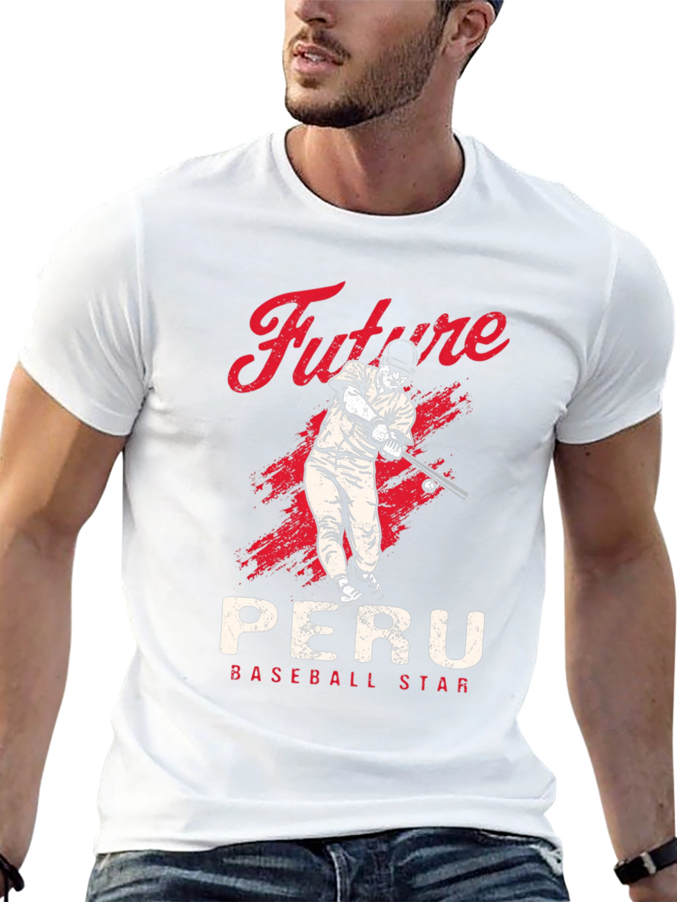 Future Peru Baseball Star T-Shirt