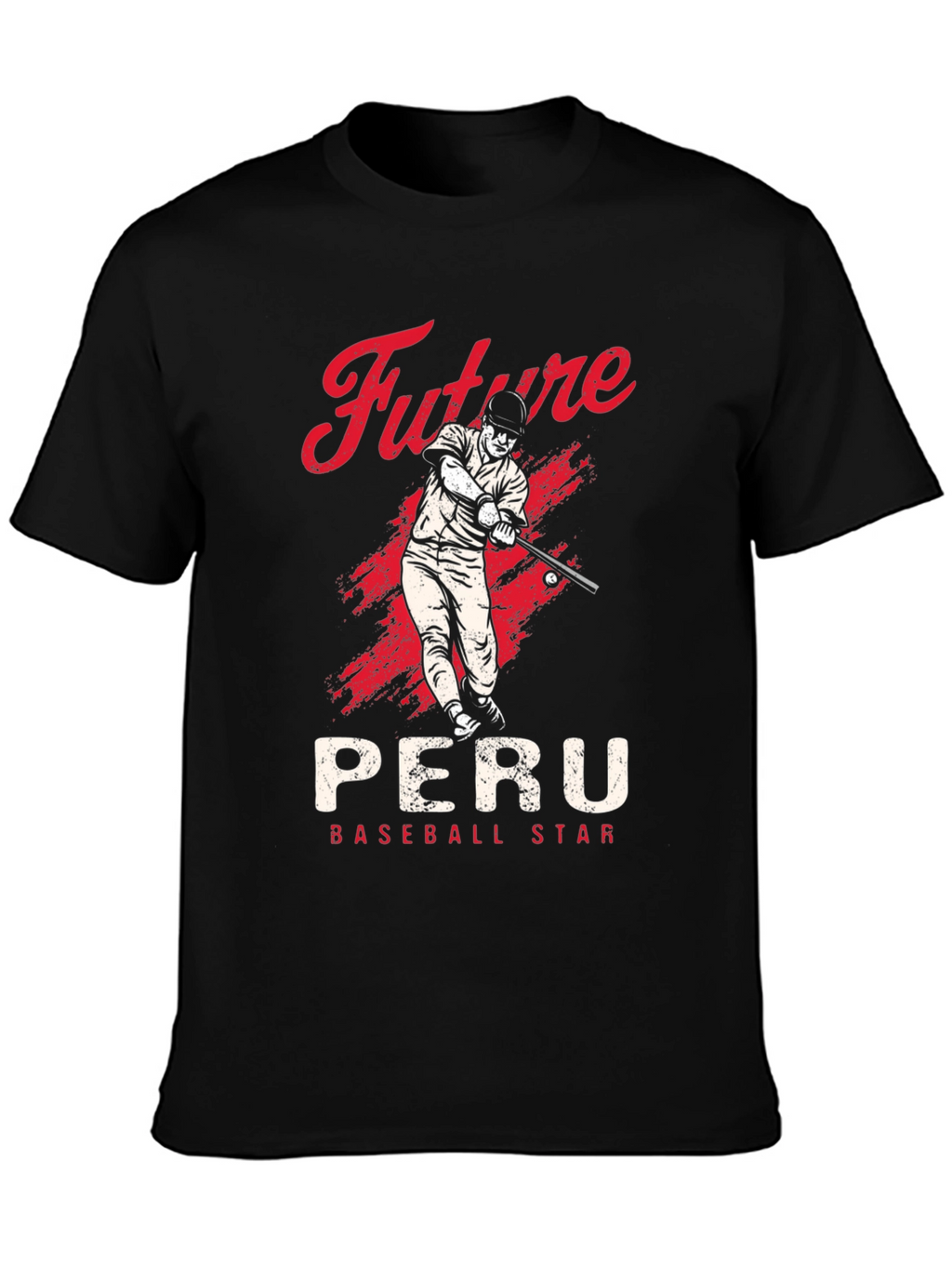 Future Peru Baseball Star T-Shirt