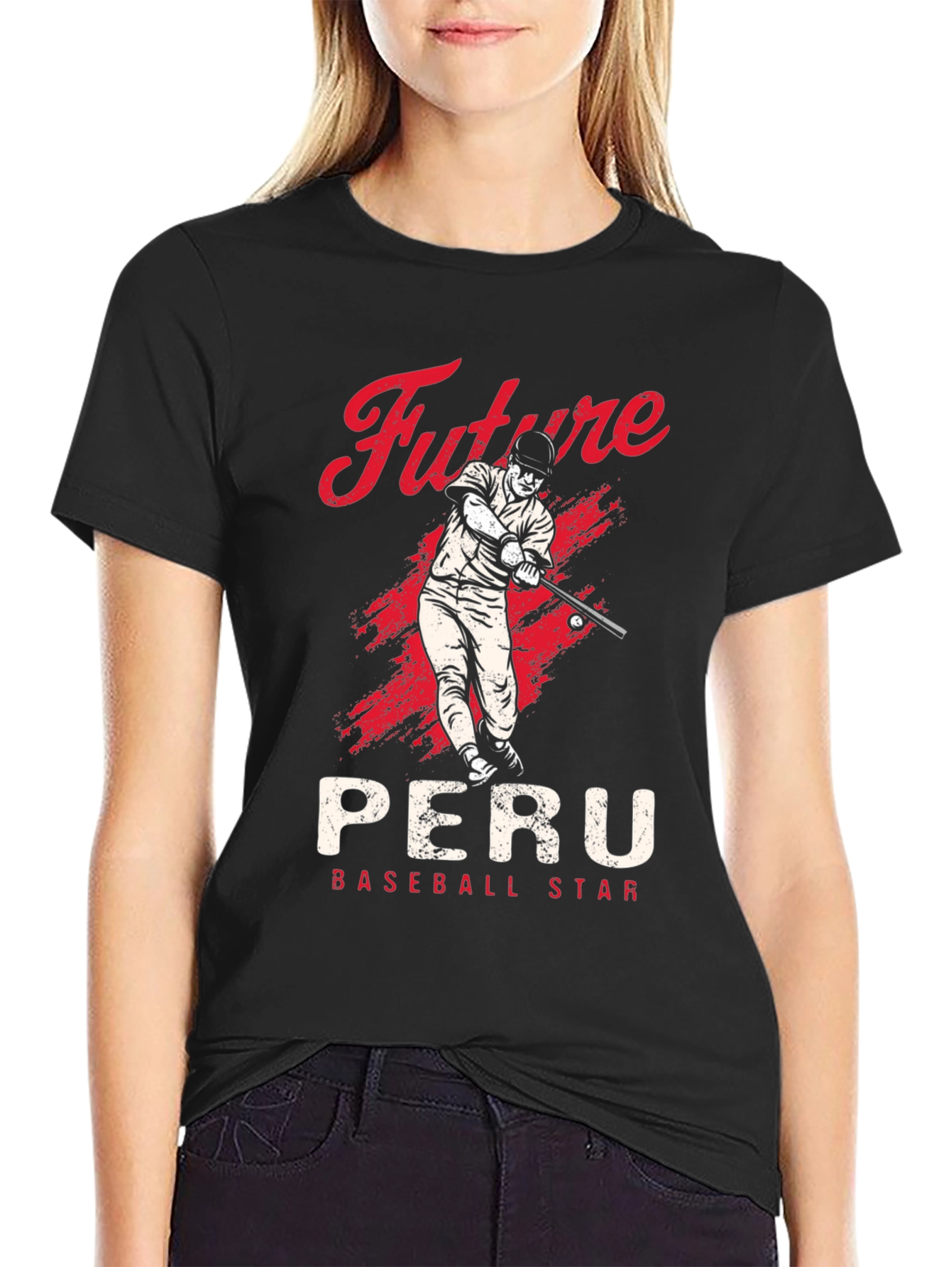 Future Peru Baseball Star T-Shirt