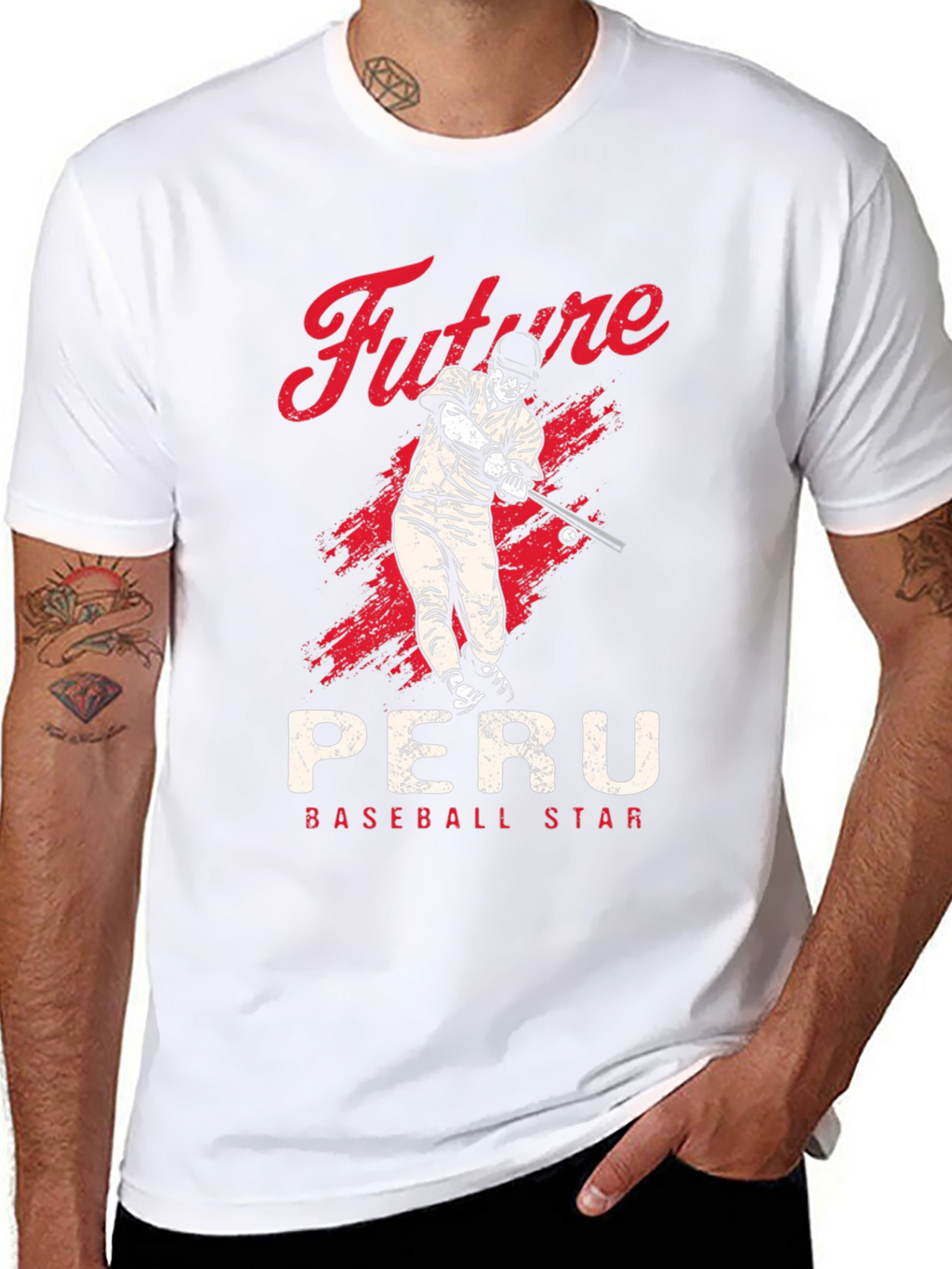 Future Peru Baseball Star T-Shirt