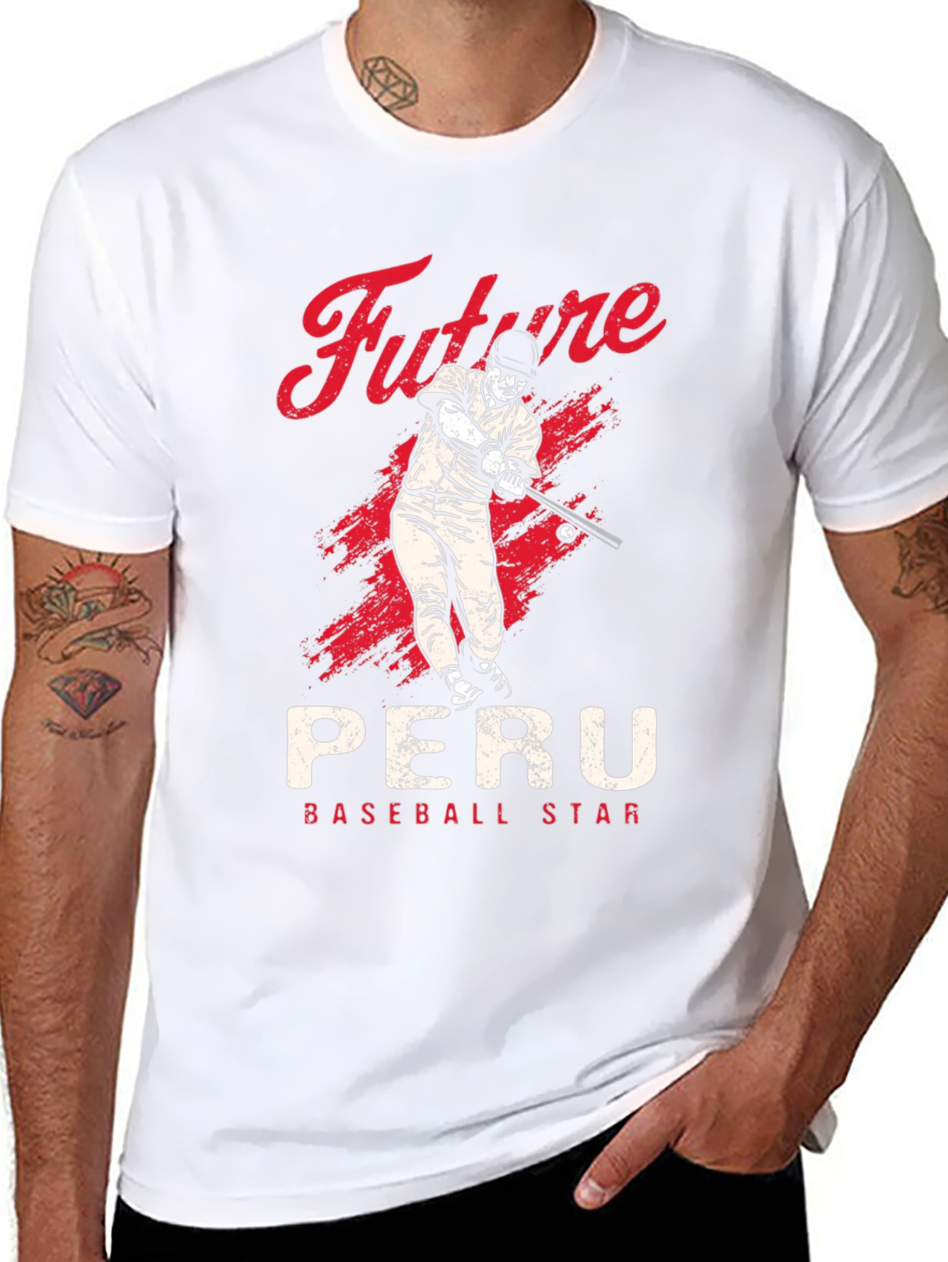 Future Peru Baseball Star T-Shirt