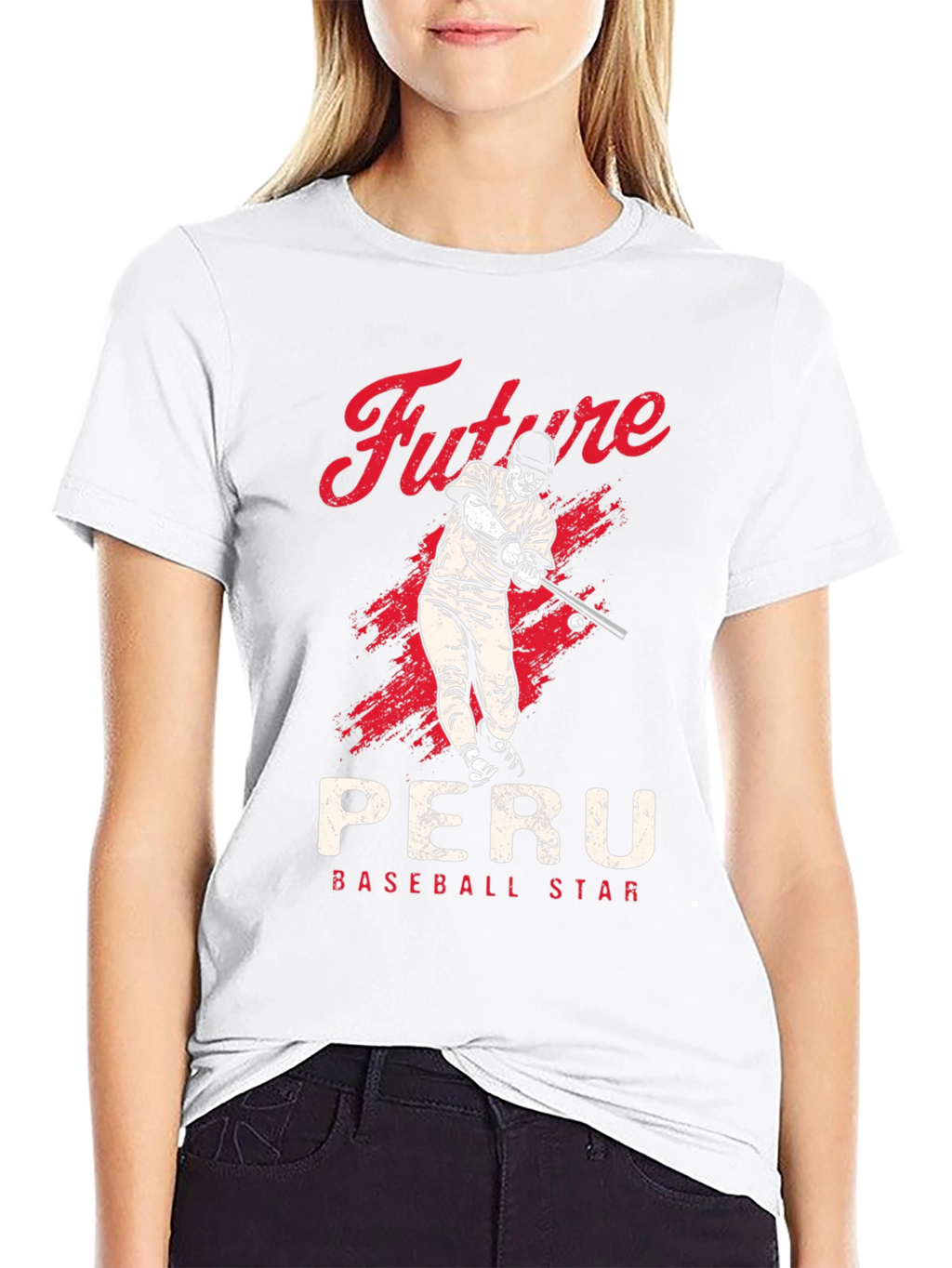 Future Peru Baseball Star T-Shirt