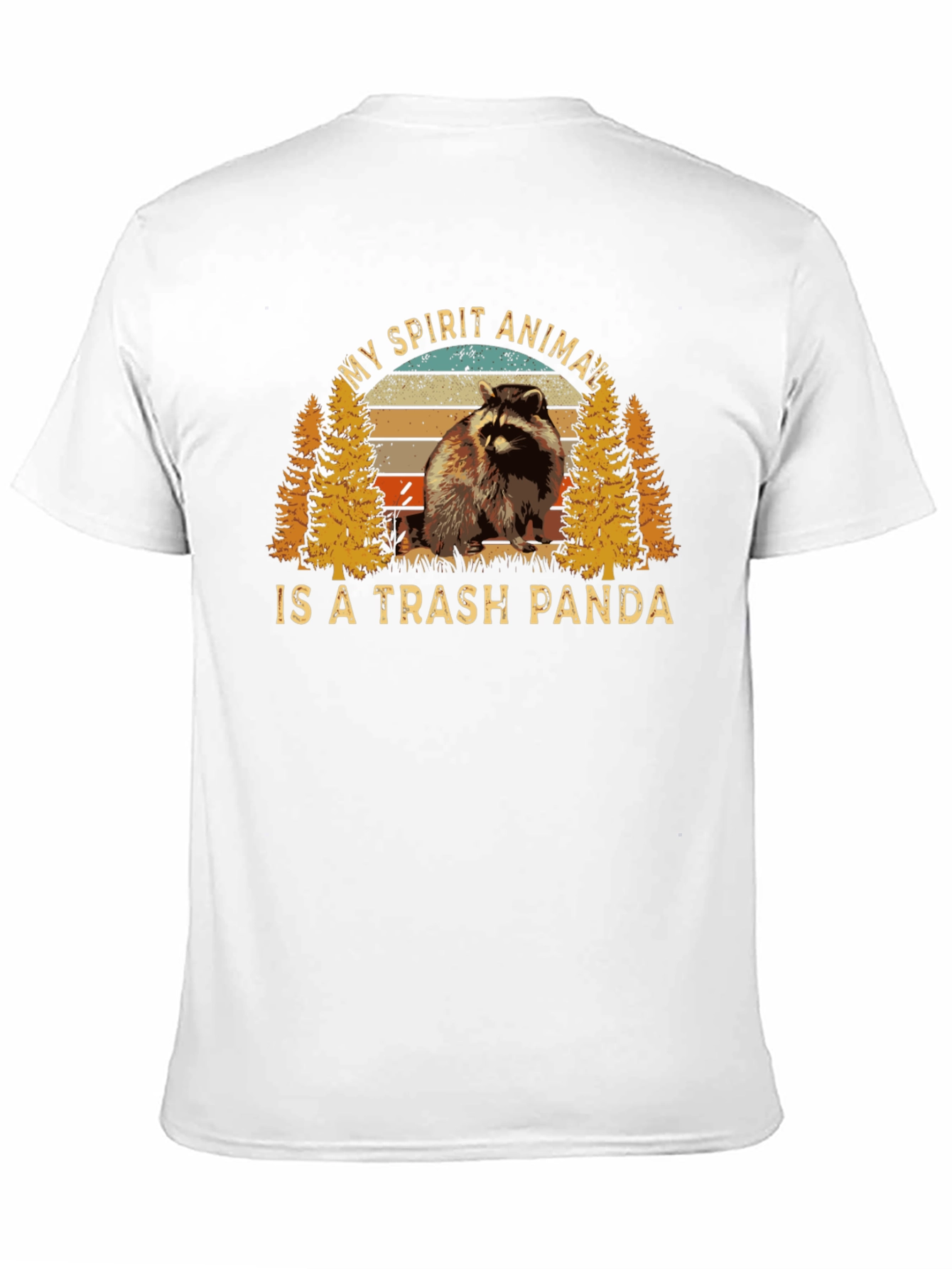 Trash Panda Spirit Animal Graphic T-Shirt