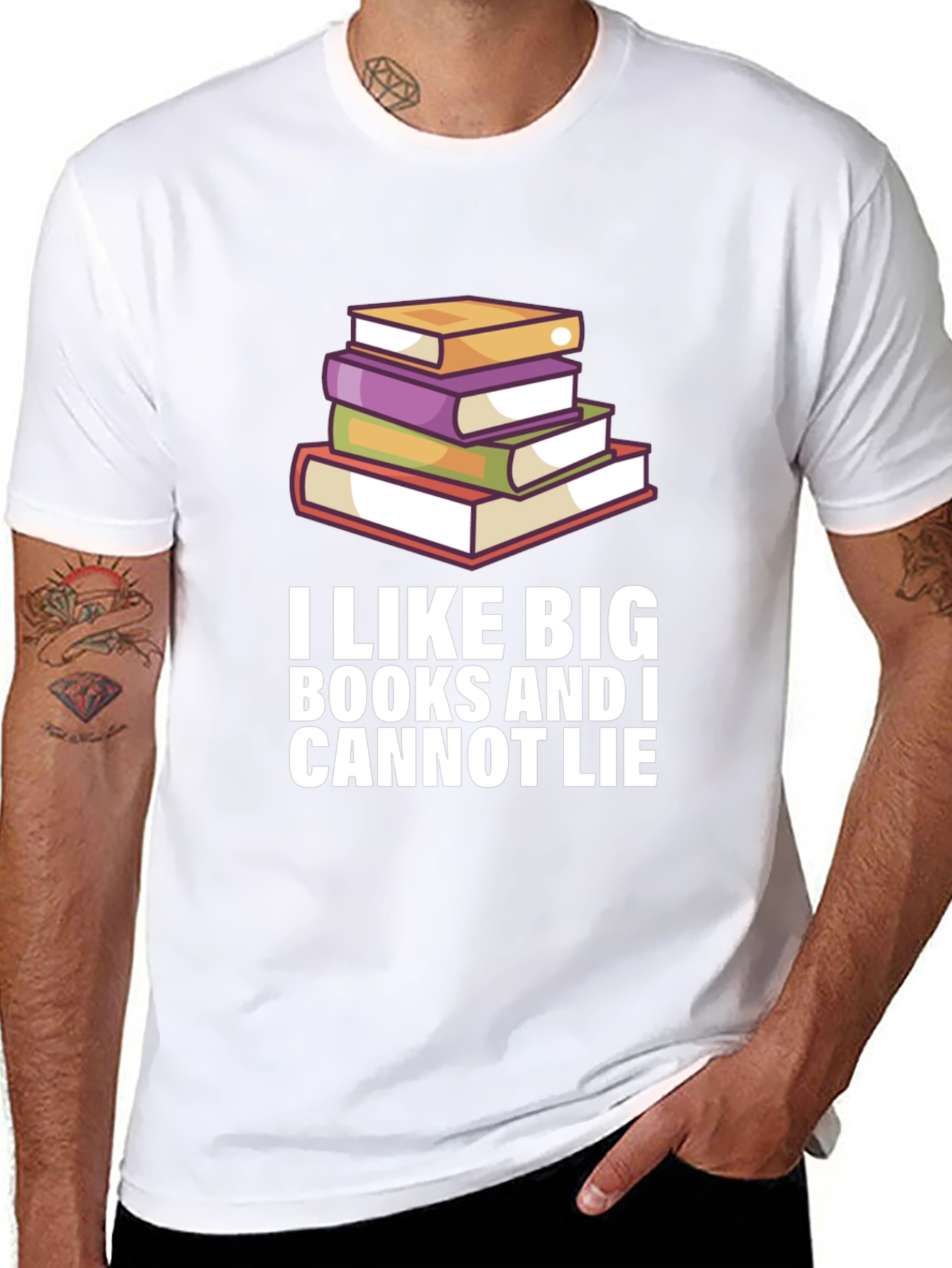 I Like Big Books Graphic T-Shirt