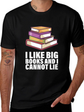 I Like Big Books Graphic T-Shirt
