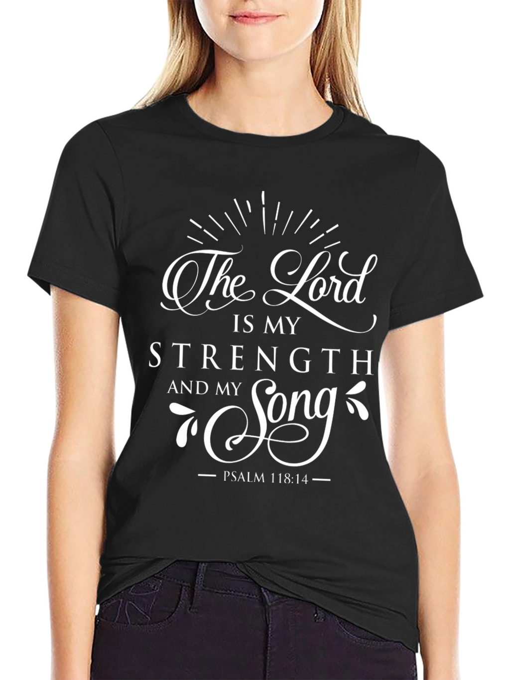 The Lord is My Strength T-Shirt Christian Tee