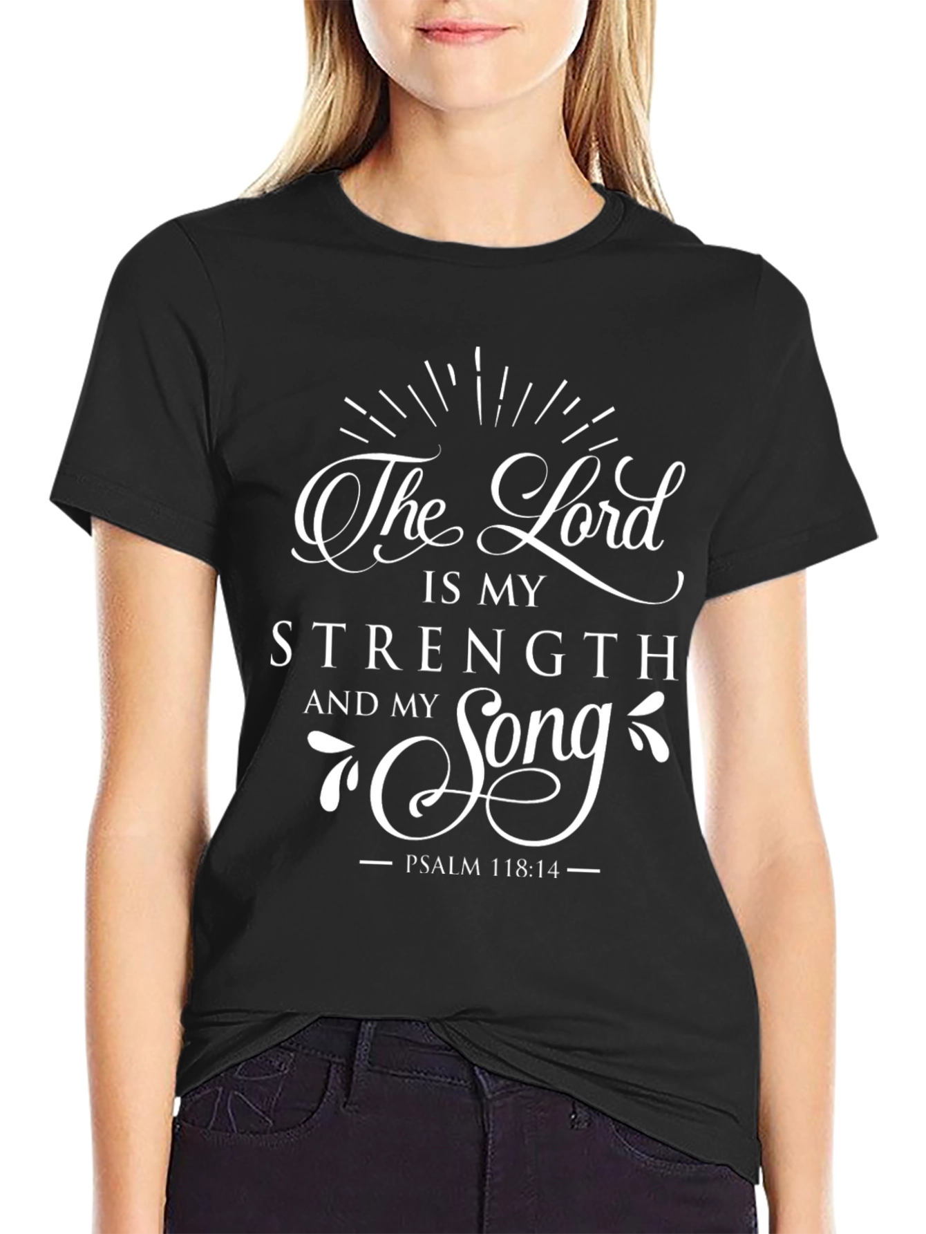 The Lord is My Strength T-Shirt Christian Tee