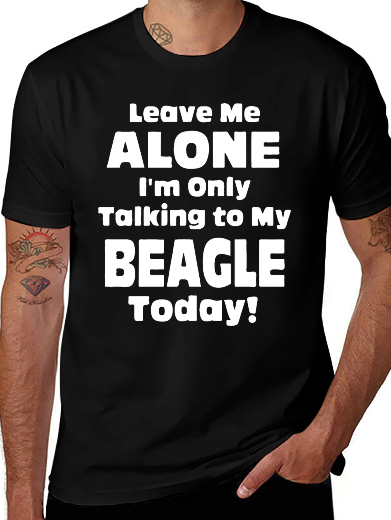 Leave Me Alone Beagle T-Shirt