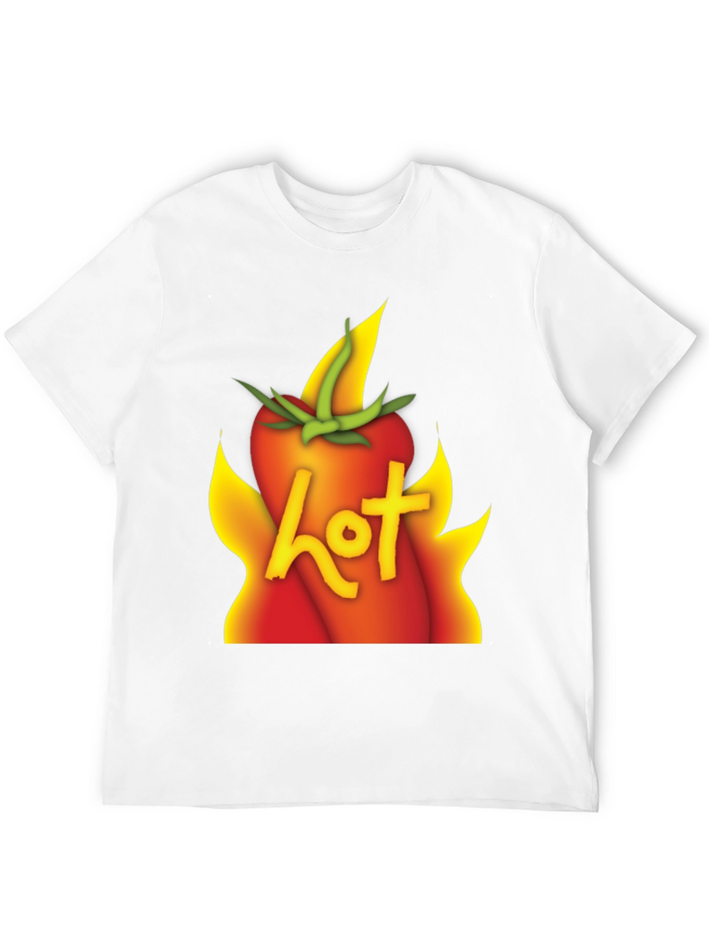 Hot Tomato Graphic T-Shirt - Unisex Cotton Tee