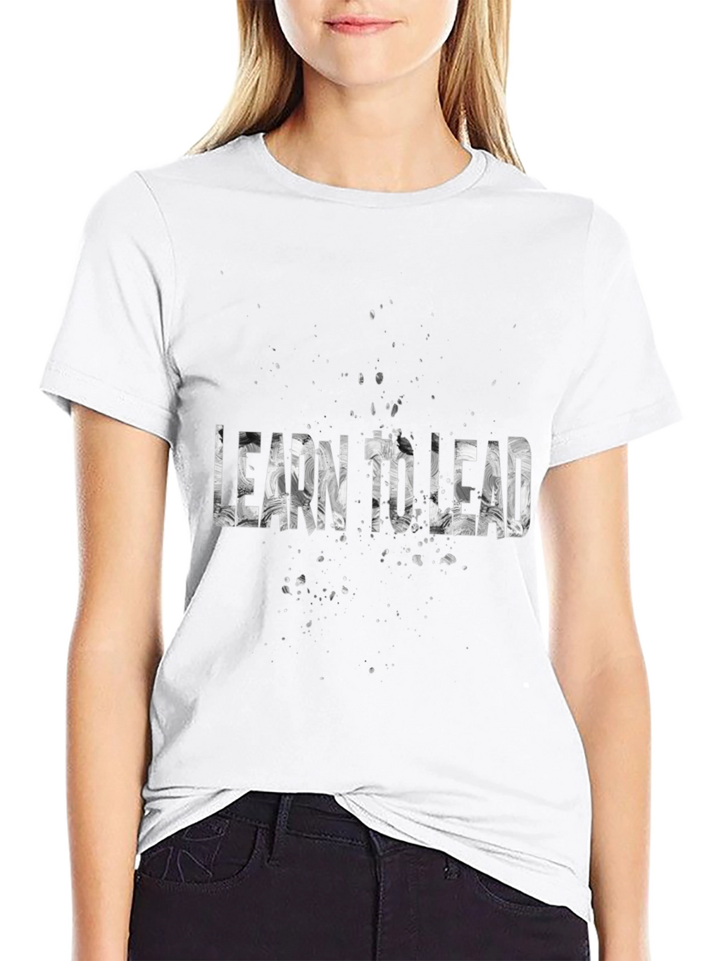 Learn to Lead Graphic T-Shirt - Motivational Tee