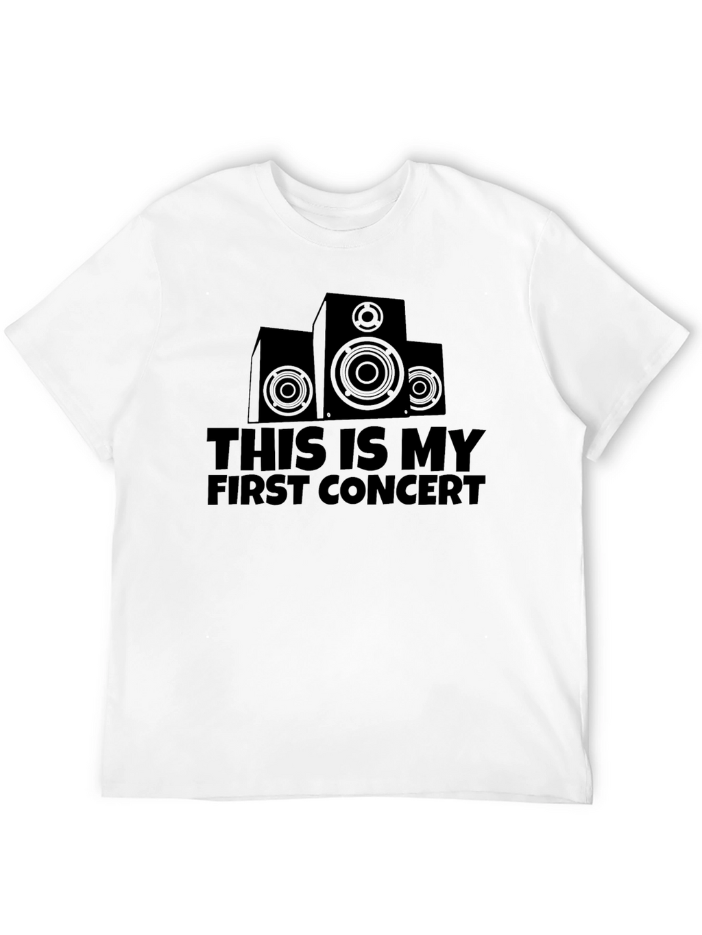 First Concert Graphic Tee - Music Lover Shirt