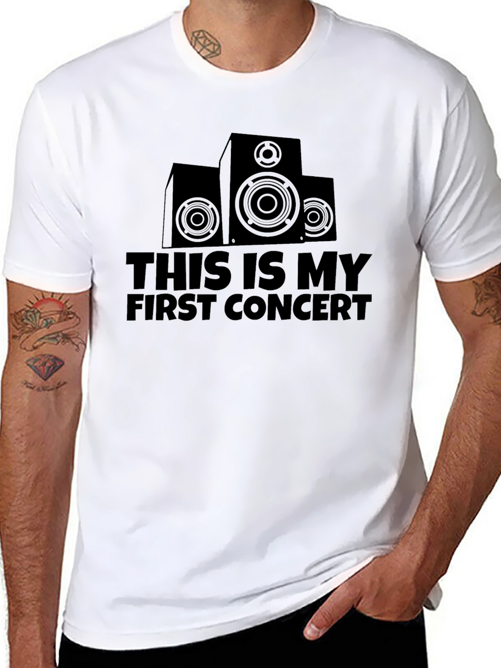 First Concert Graphic Tee - Music Lover Shirt