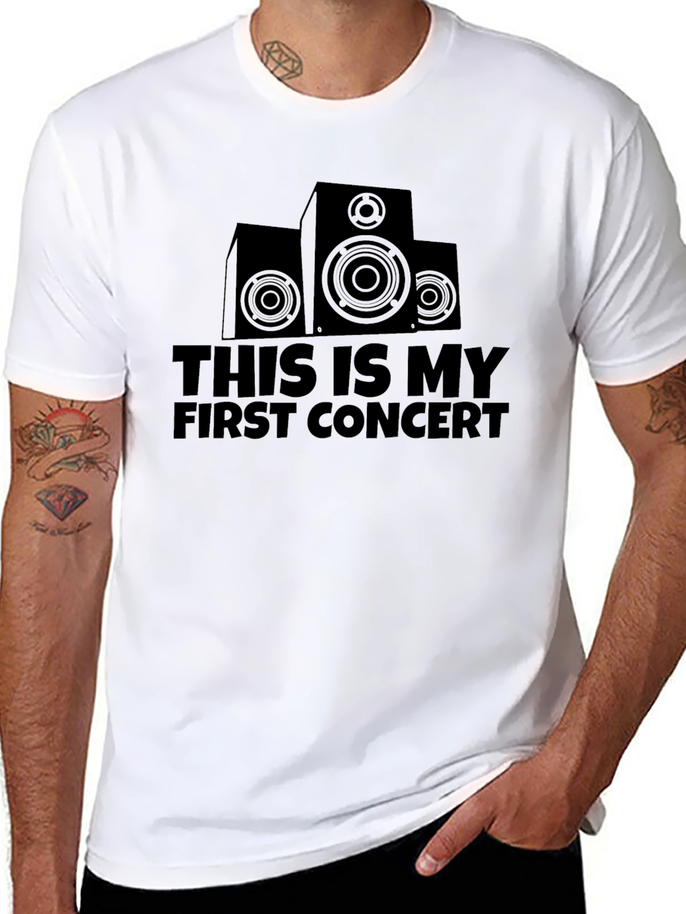 First Concert Graphic Tee - Music Lover Shirt