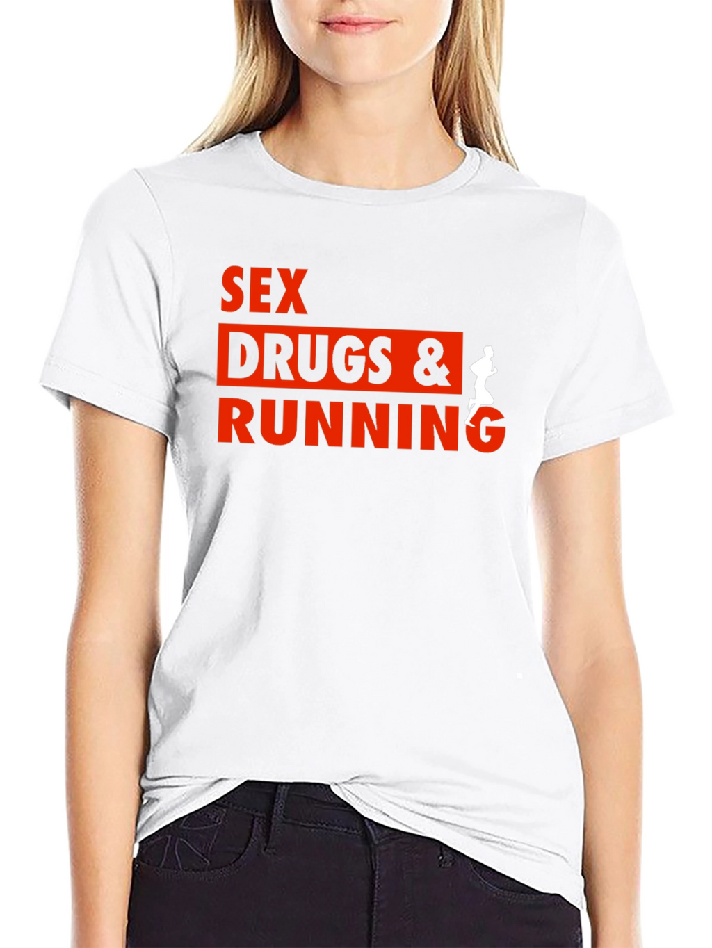 Sex Drugs & Running Graphic T-Shirt