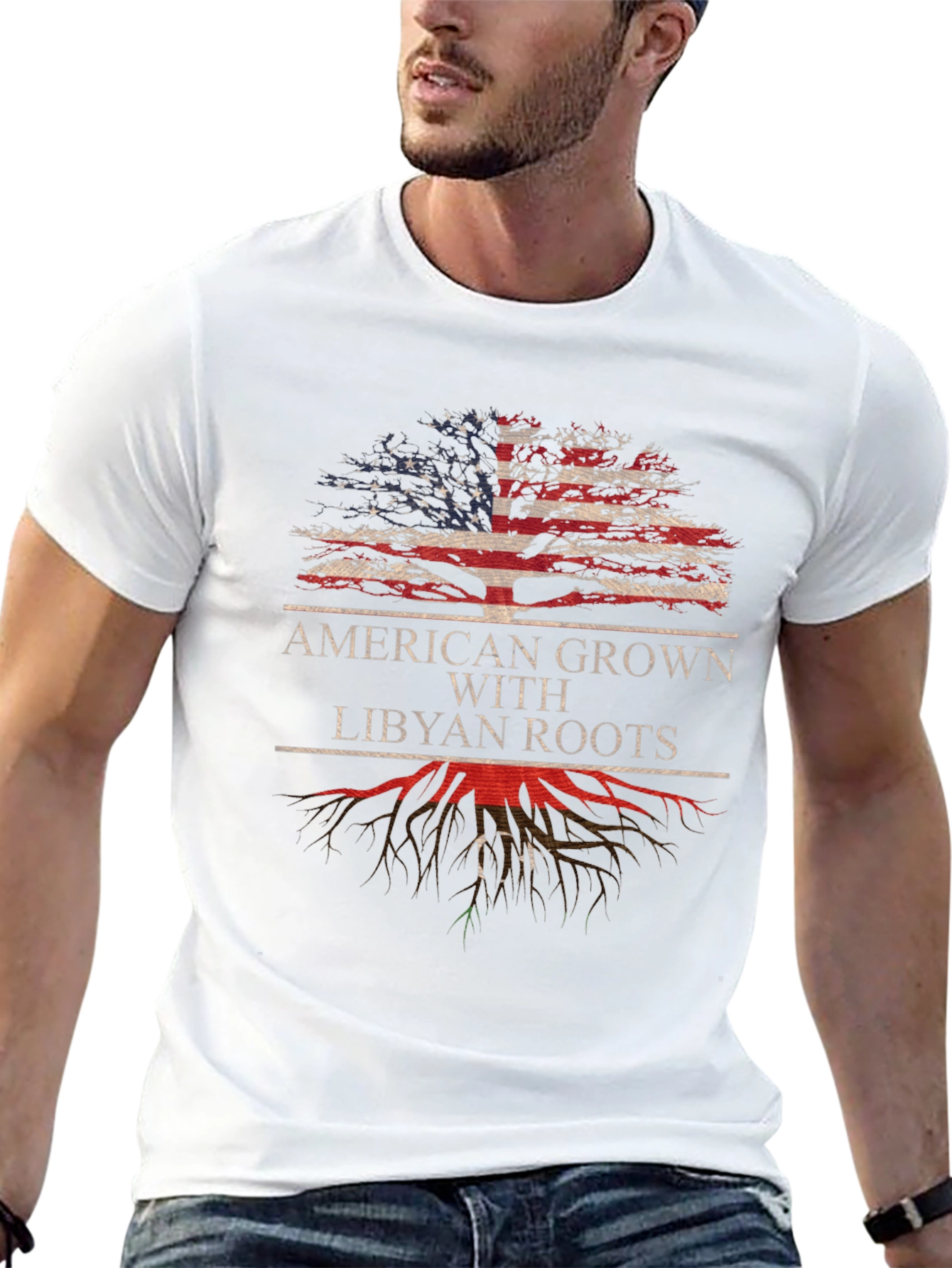 American Grown with Libyan Roots T-Shirt