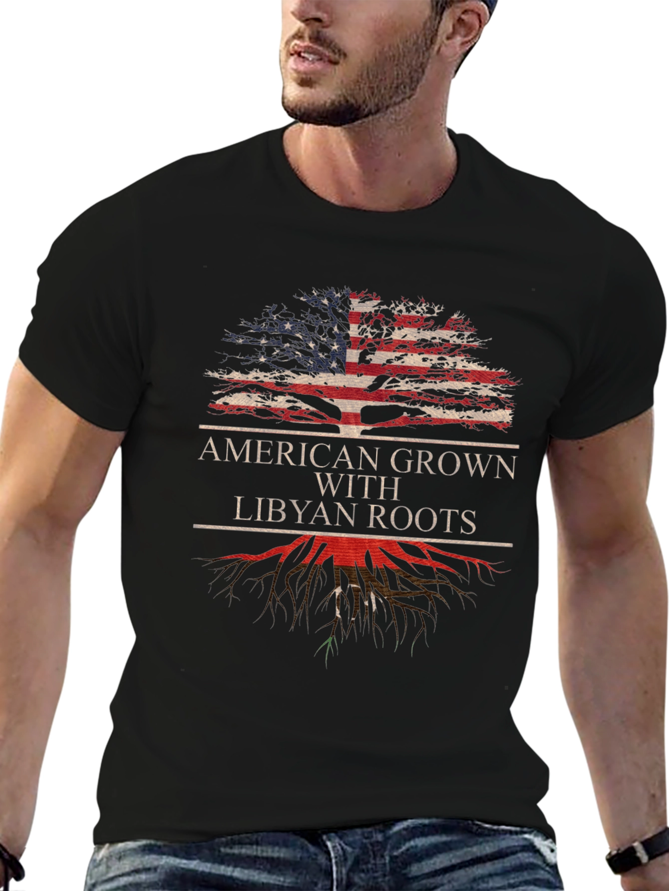 American Grown with Libyan Roots T-Shirt