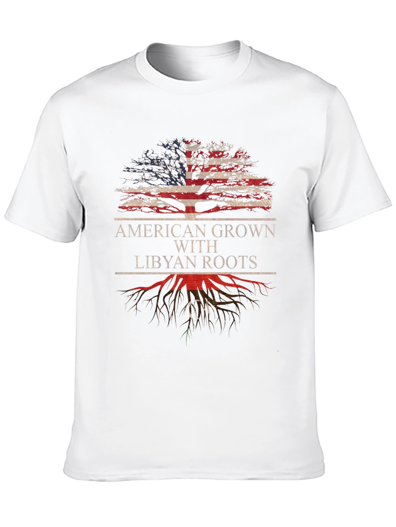 American Grown with Libyan Roots T-Shirt
