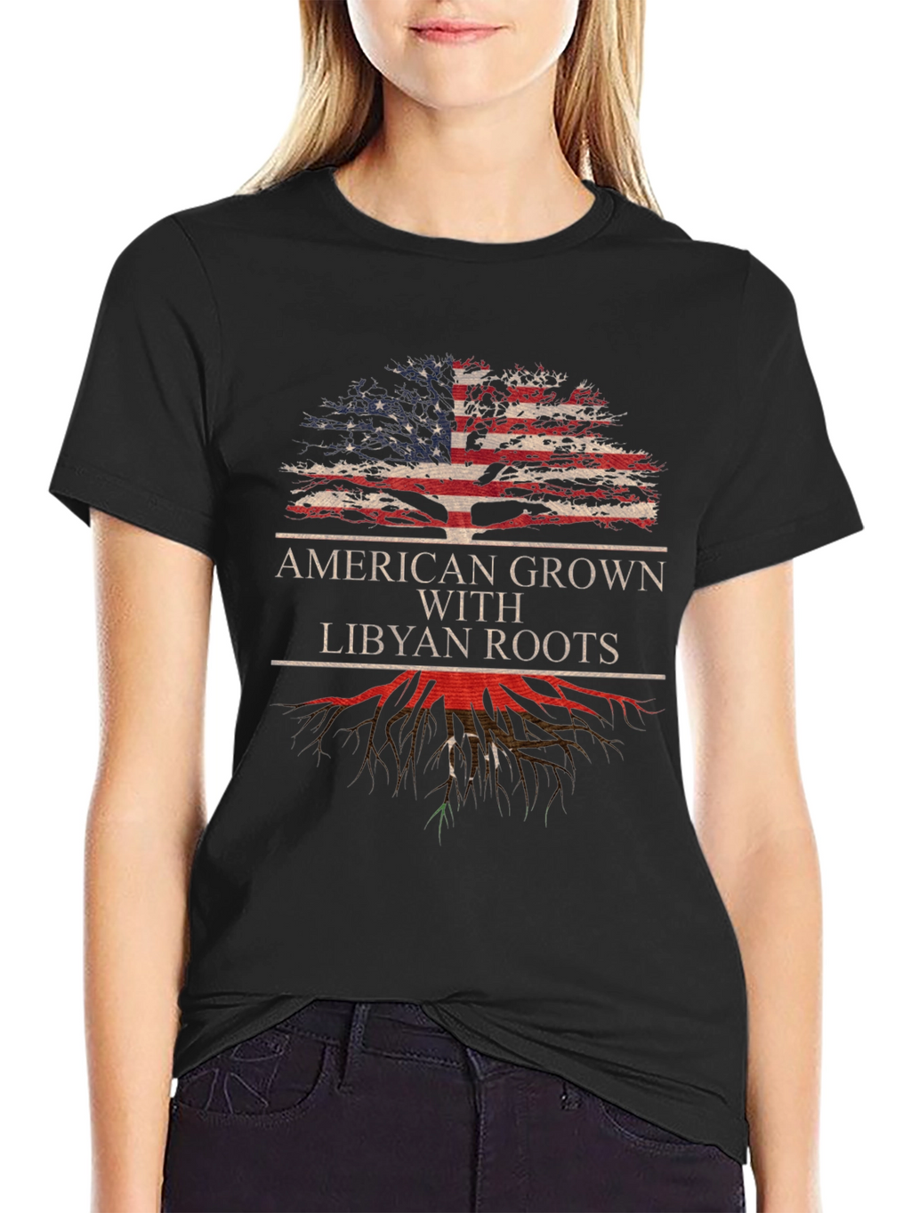 American Grown with Libyan Roots T-Shirt