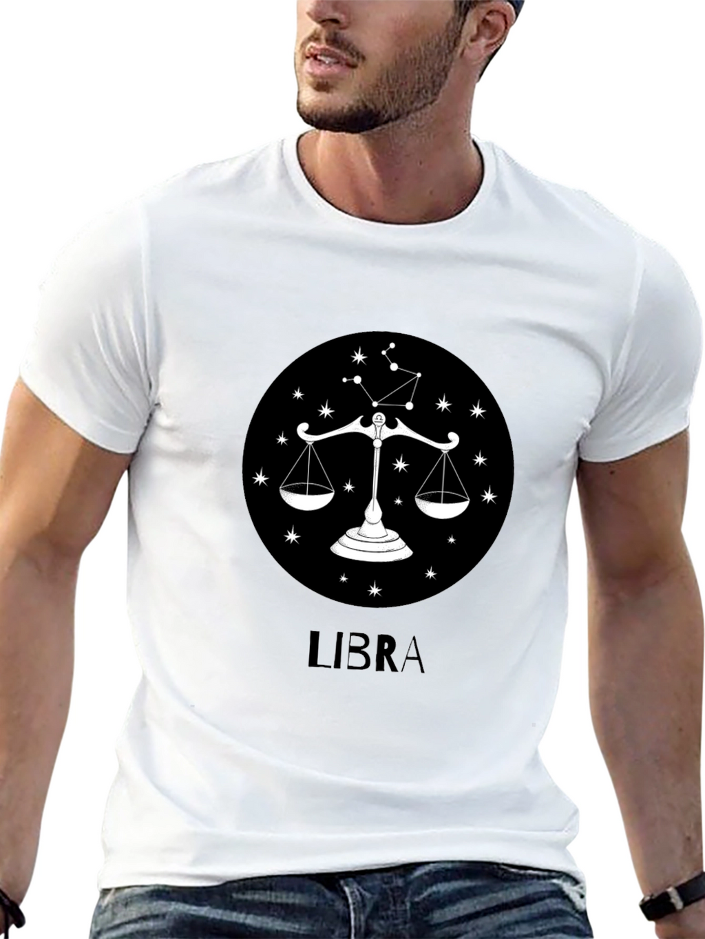 Libra Zodiac Graphic T-Shirt