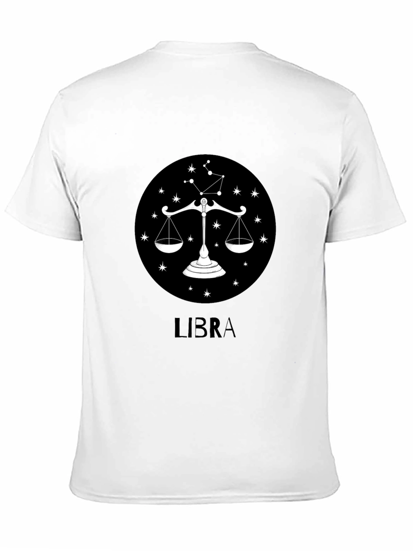 Libra Zodiac Graphic T-Shirt