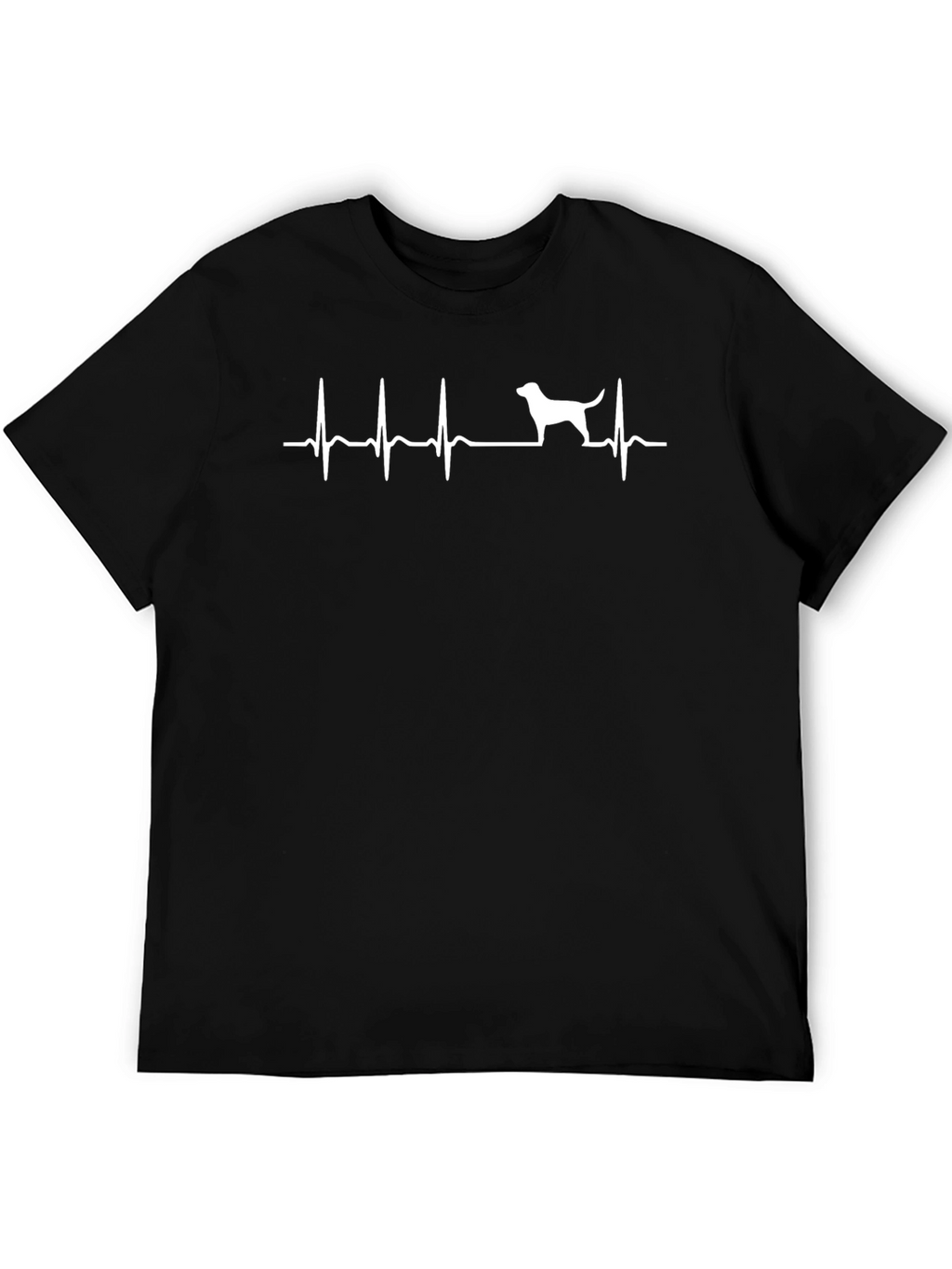 Dog Heartbeat T-Shirt - Cute Pet Lover Tee