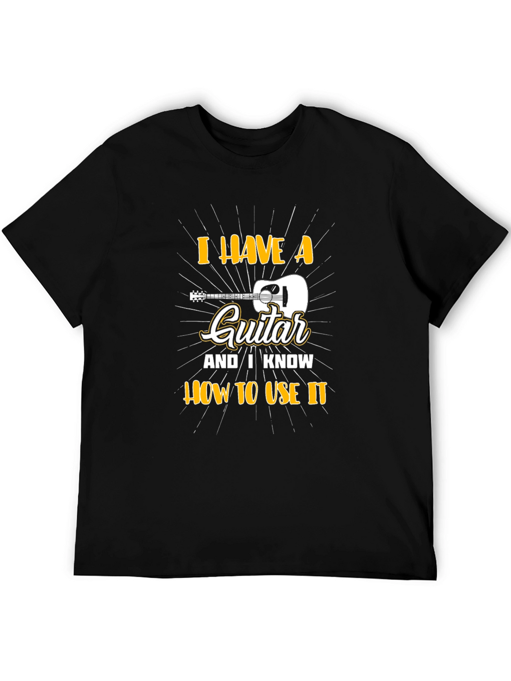 Guitar Lovers Graphic T-Shirt