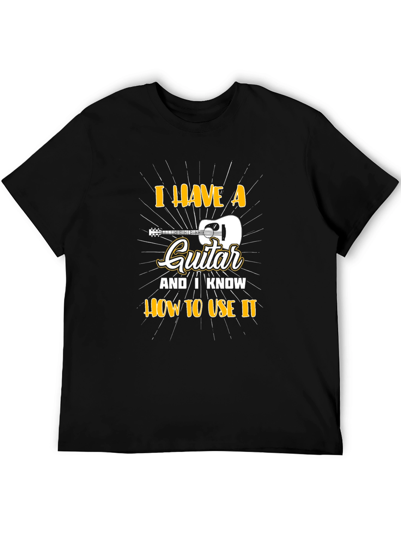 Guitar Lovers Graphic T-Shirt