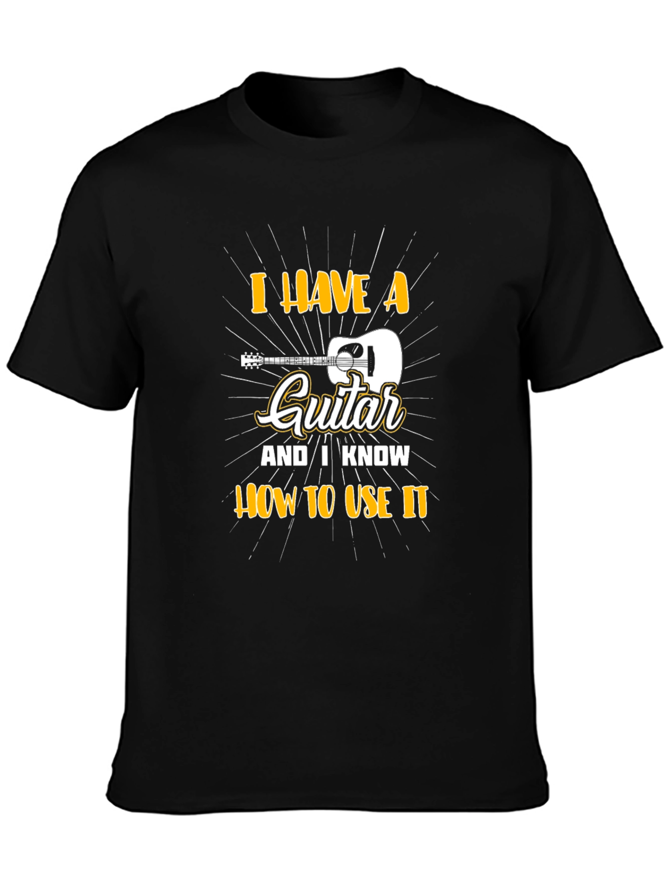 Guitar Lovers Graphic T-Shirt