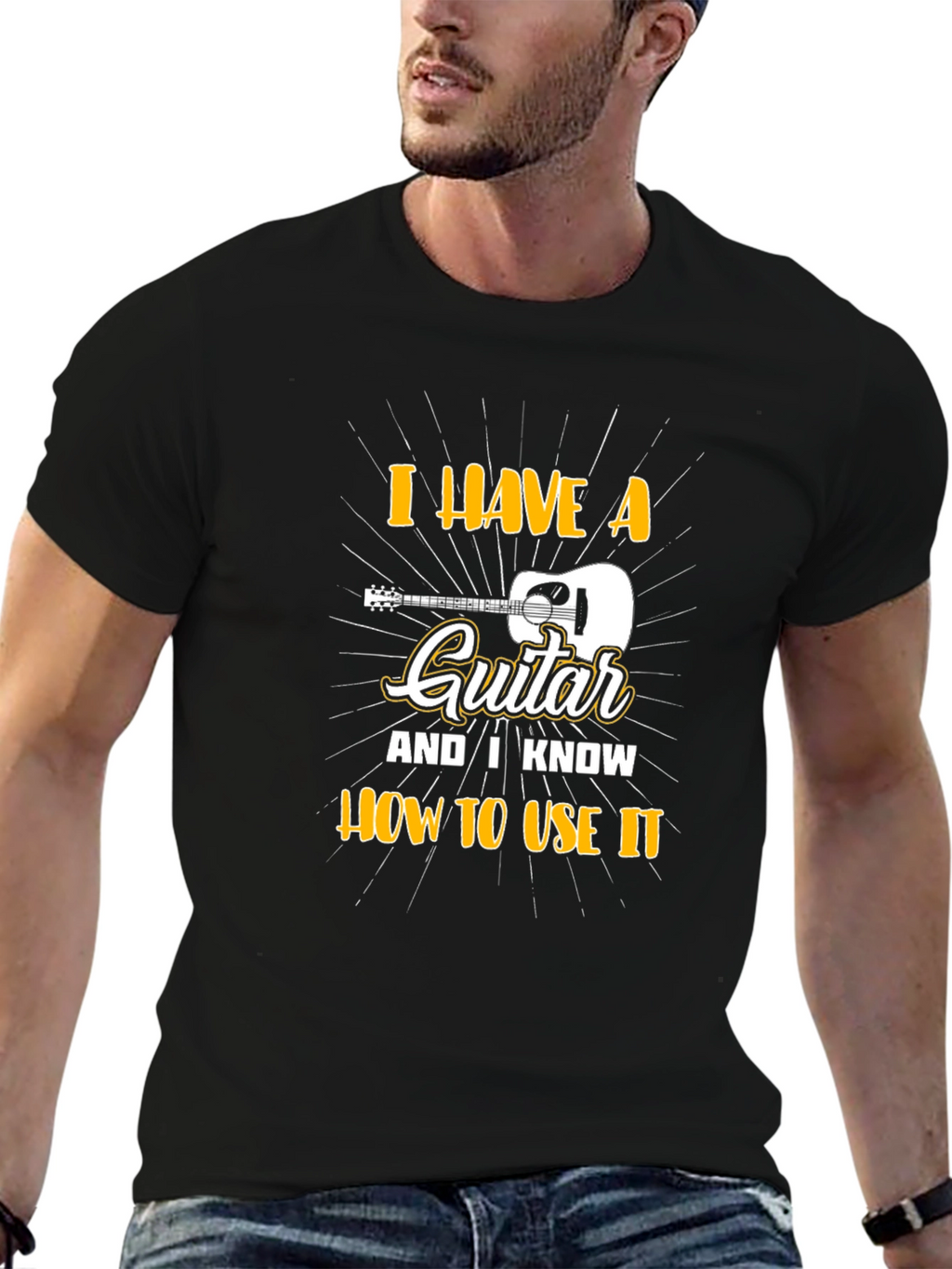 Guitar Lovers Graphic T-Shirt