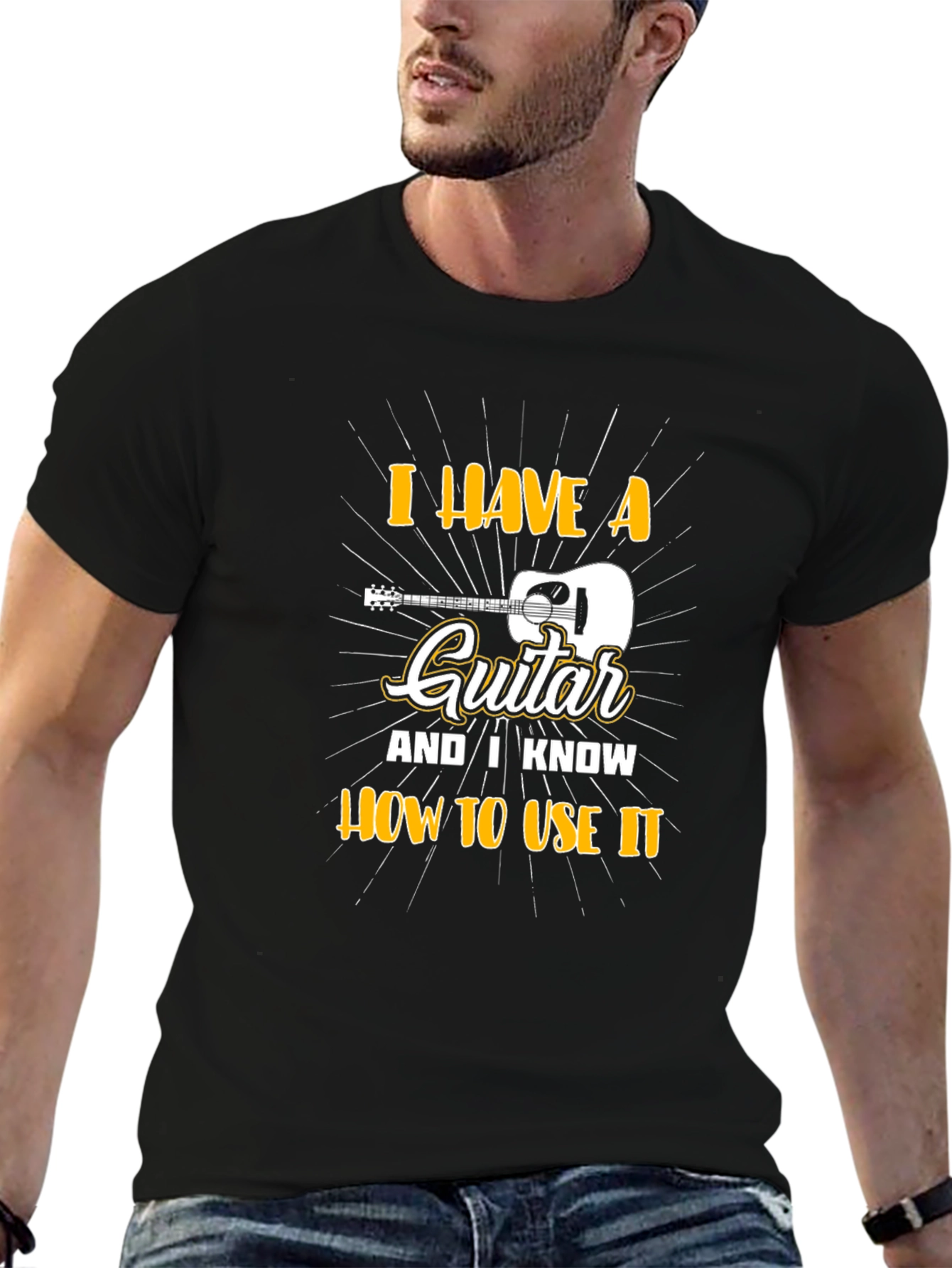 Guitar Lovers Graphic T-Shirt