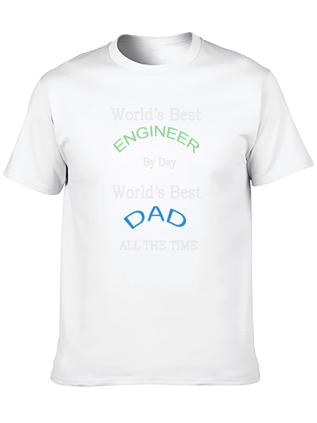 Worlds Best Engineer Dad T-Shirt