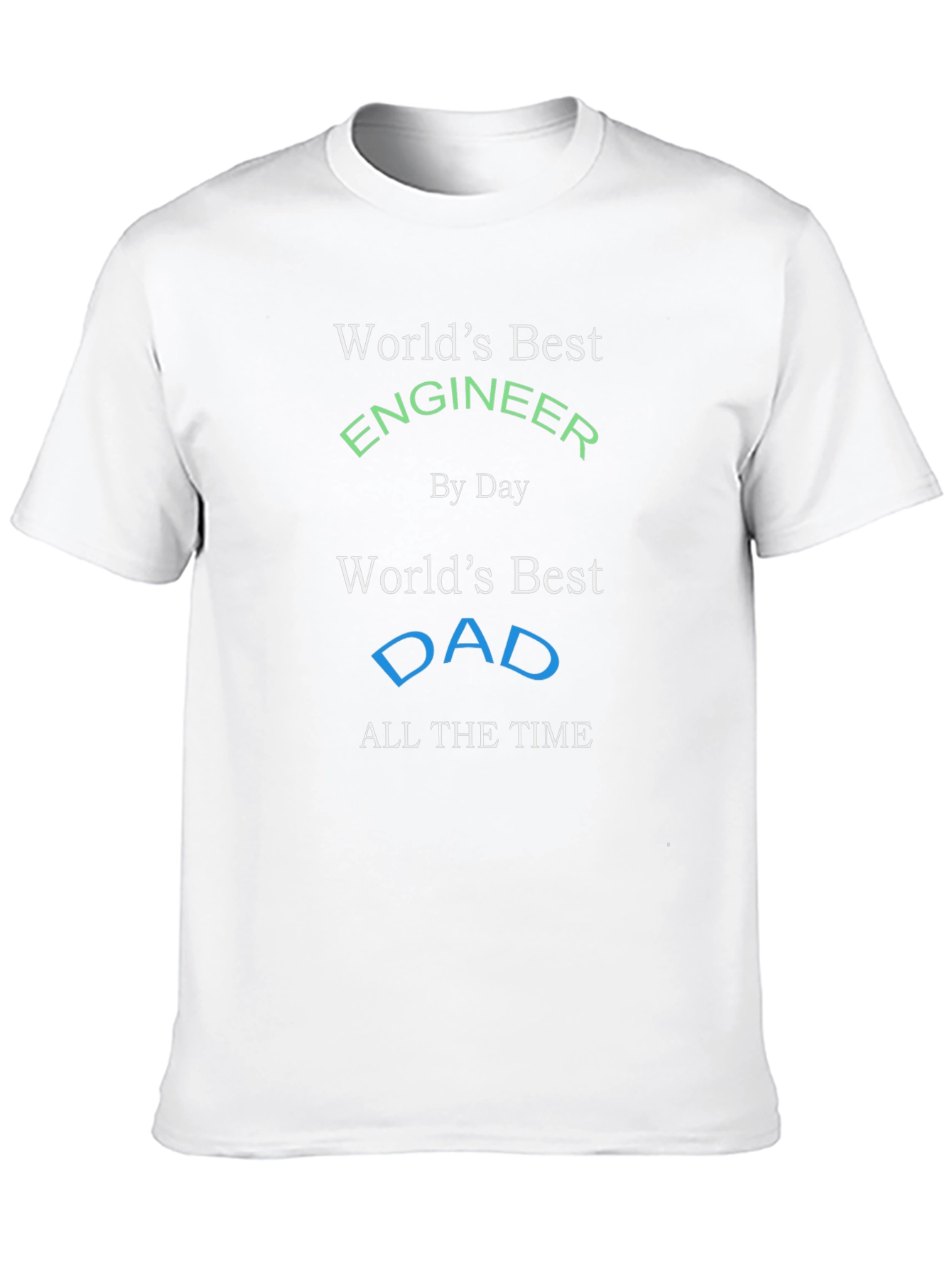 Worlds Best Engineer Dad T-Shirt