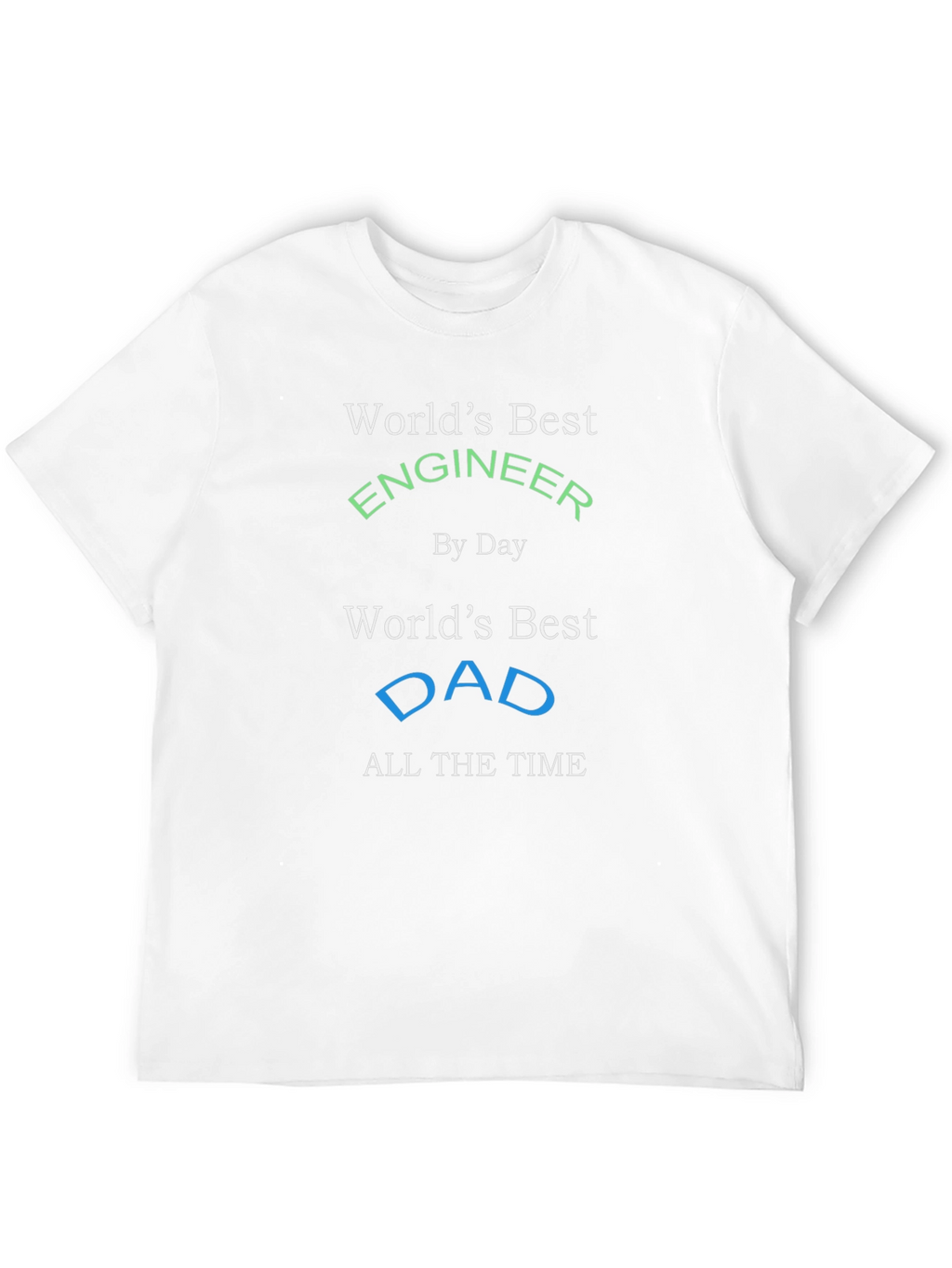 Worlds Best Engineer Dad T-Shirt