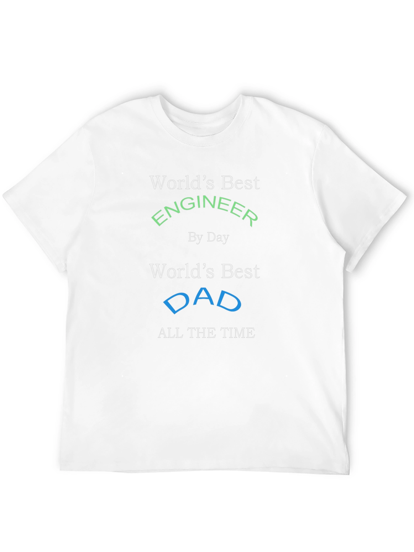 Worlds Best Engineer Dad T-Shirt