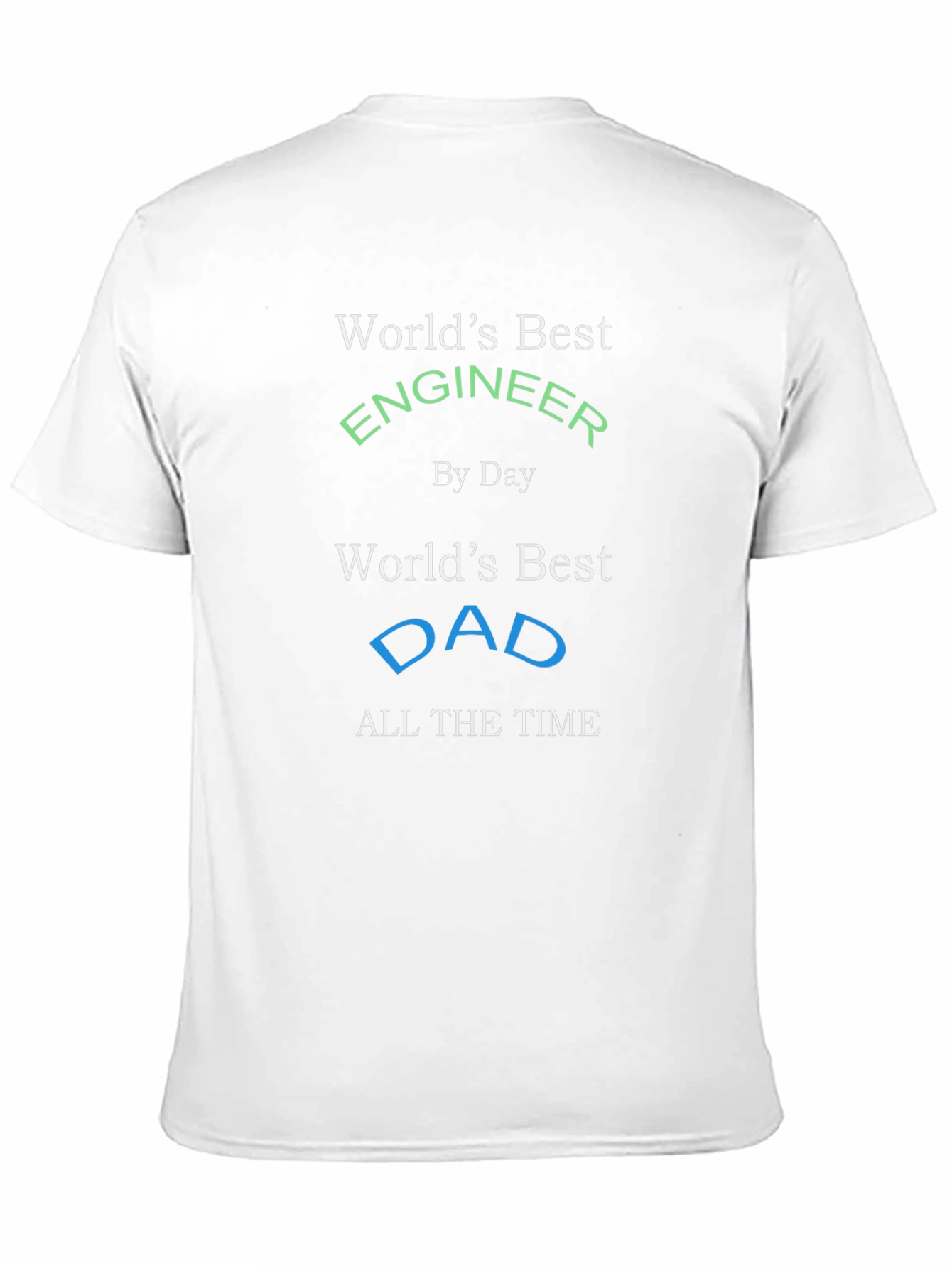 Worlds Best Engineer Dad T-Shirt