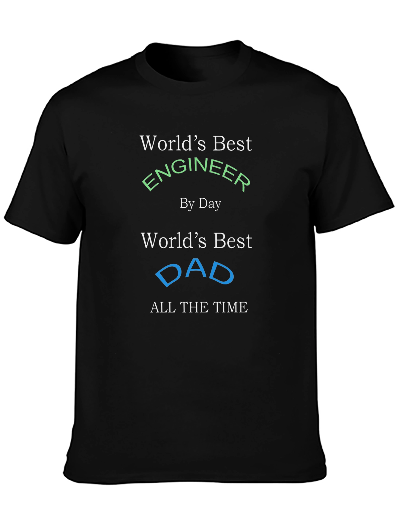 Worlds Best Engineer Dad T-Shirt