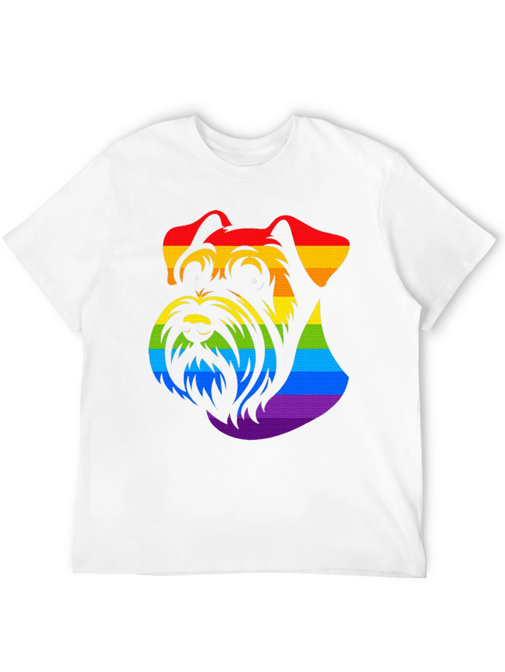 Rainbow Schnauzer Pride T-Shirt