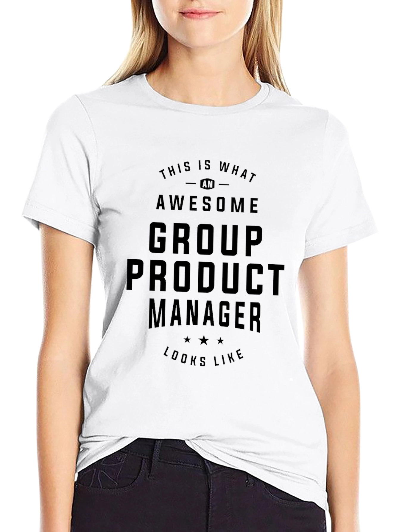 Awesome Group Product Manager Black T-Shirt