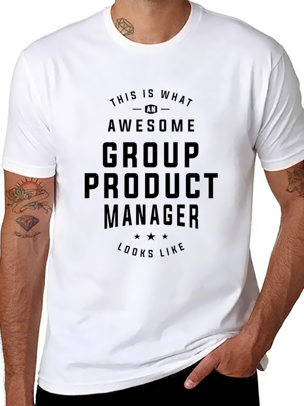 Awesome Group Product Manager Black T-Shirt