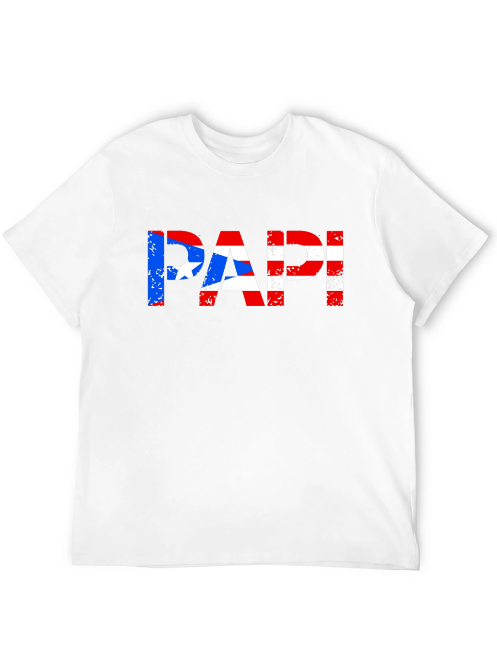 Puerto Rican Flag PAPI T-Shirt - Black