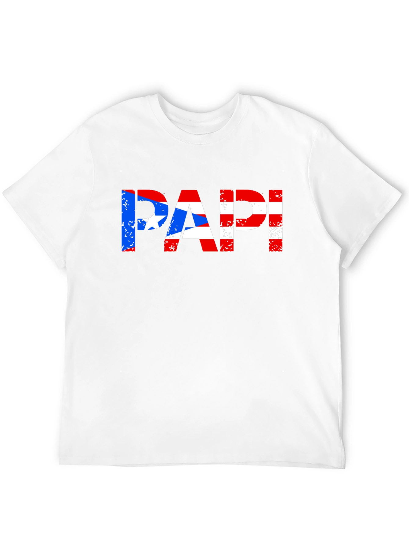 Puerto Rican Flag PAPI T-Shirt - Black