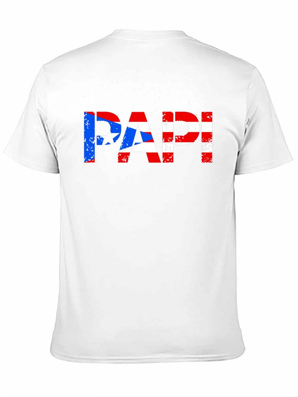 Puerto Rican Flag PAPI T-Shirt - Black