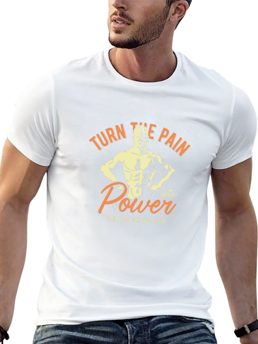 Turn Pain Into Power Workout Shirt