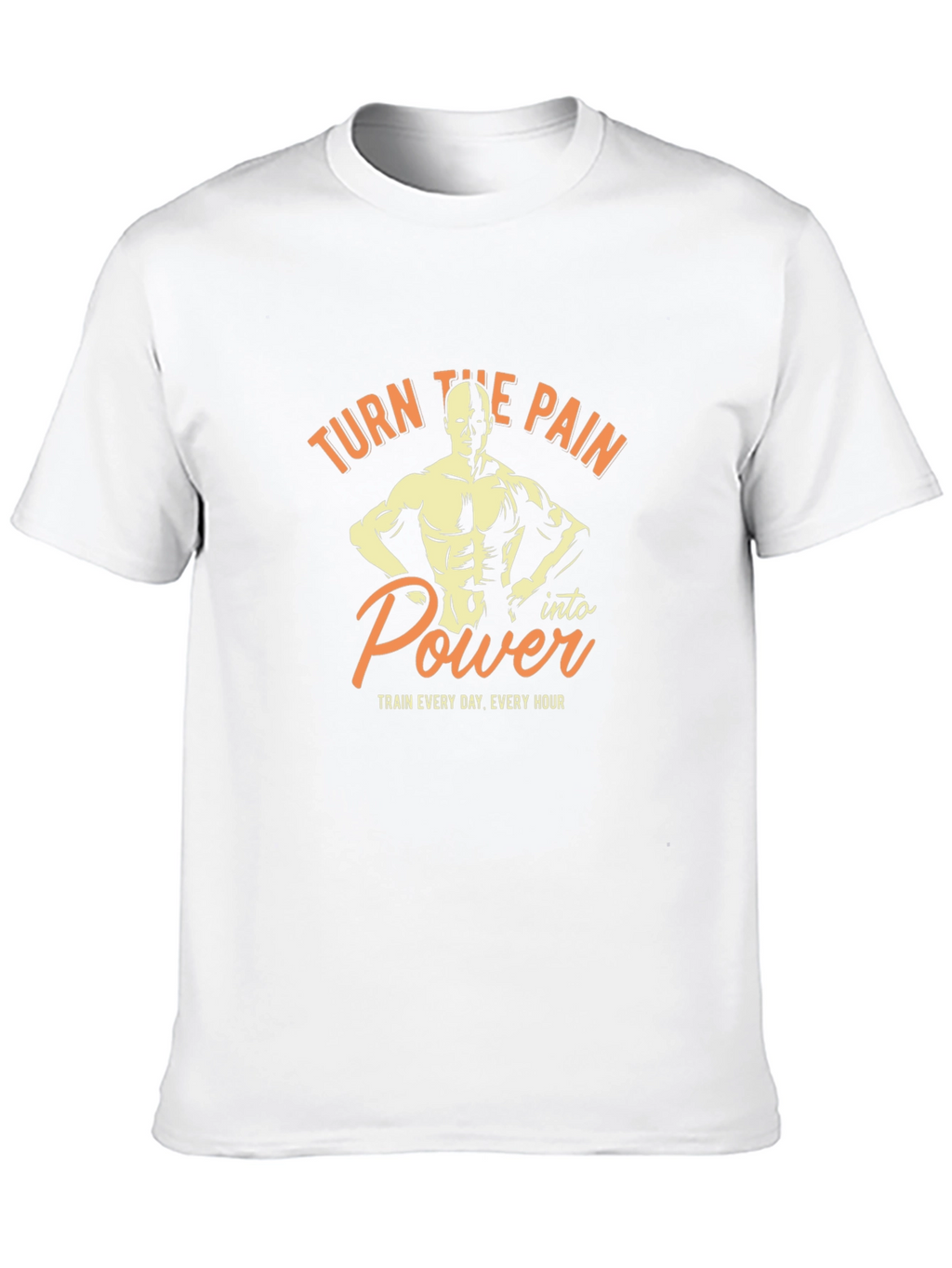 Turn Pain Into Power Workout Shirt