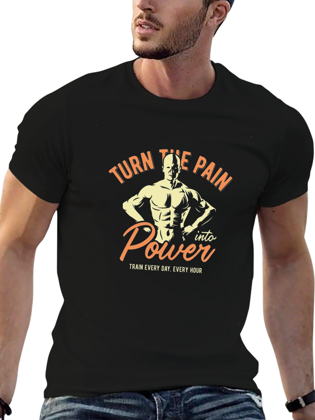 Turn Pain Into Power Workout Shirt