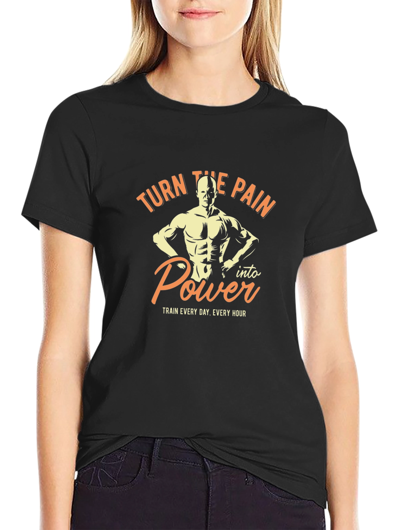 Turn Pain Into Power Workout Shirt